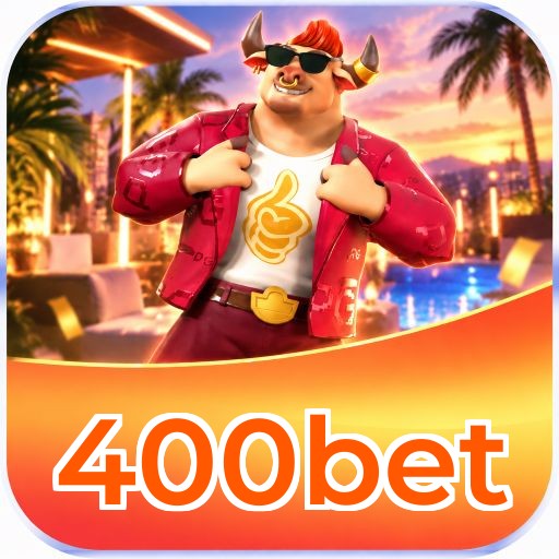 Logo 400bet Slots Premium Brasil